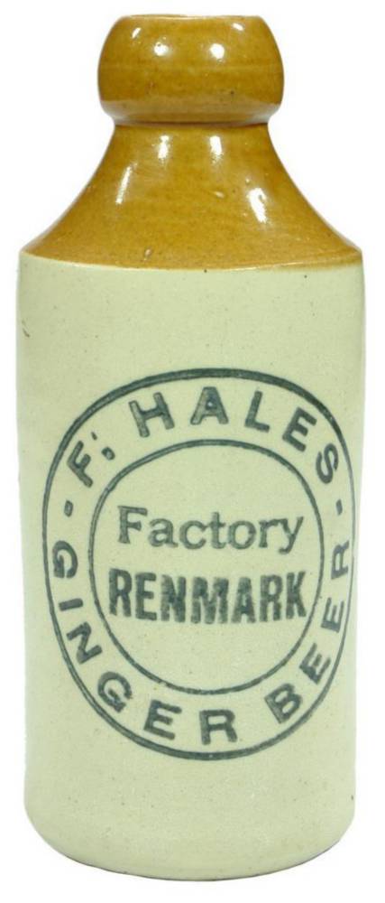 Hales Renmark Ginger Beer Stoneware Bottle