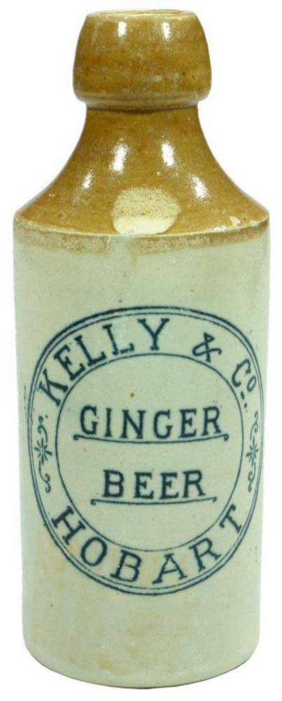 Kelly Hobart Ginger Beer Antique Bottle