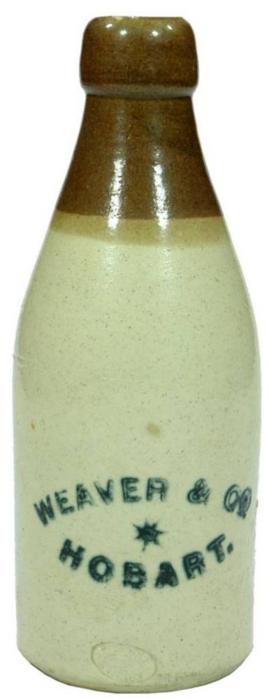 Weaver Hobart Star Stoneware Ginger Beer Bottle