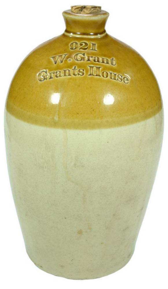 Grant Grants House Stoneware Barrel Demijohn
