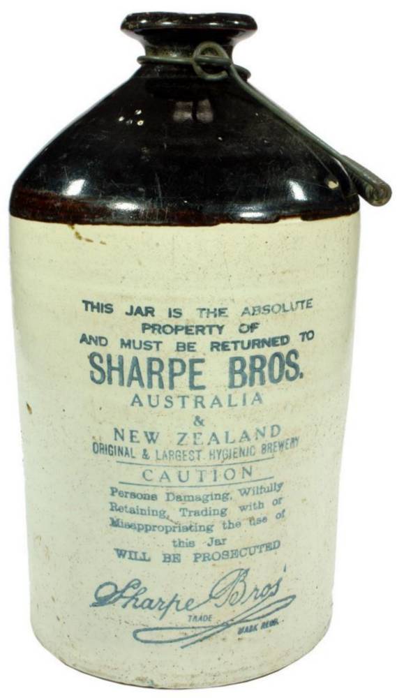Sharpe Bros Australia New Zealand Demijohn