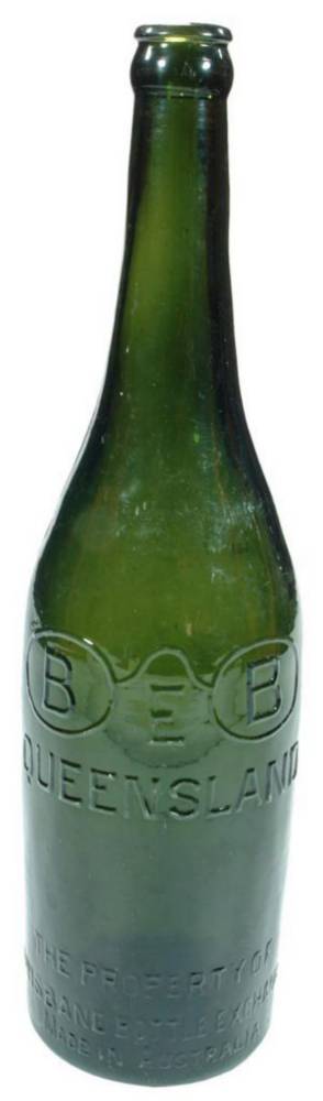 BEB Brisbane Bottle Exchange Beer Bottle