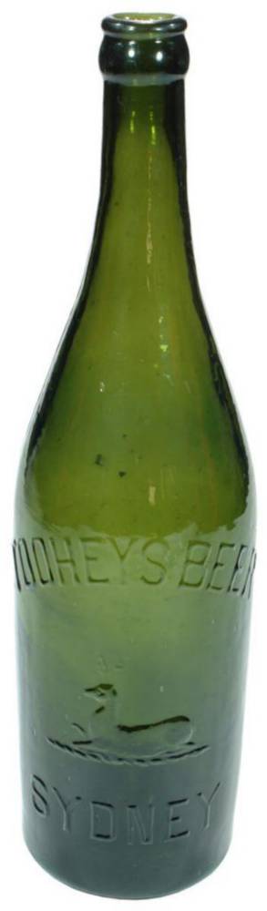 Tooheys Beer Sydney Green Beer Bottle