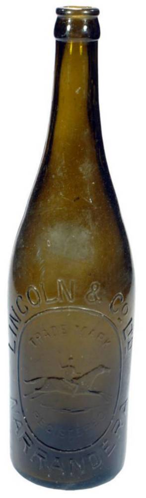 Lincoln Narrandera Stockman Crown Seal Beer Bottle