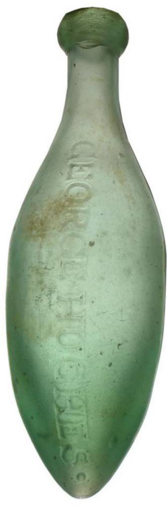 George Hughes Melbourne Antique Torpedo Bottle