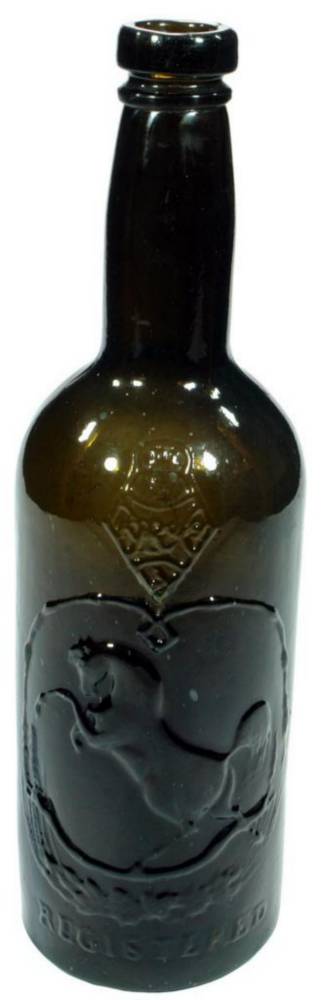 Black Horse Ale Whisky Bottle