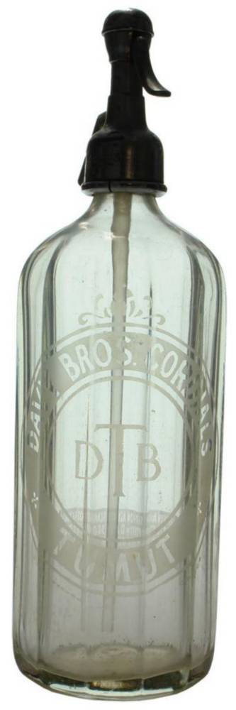 Davy Bros Tumut Fluted Vintage Soda Syphon