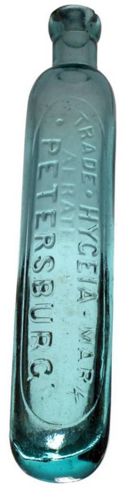 Hygeia Aerated Waters Petersburg Maugham Patent Bottle