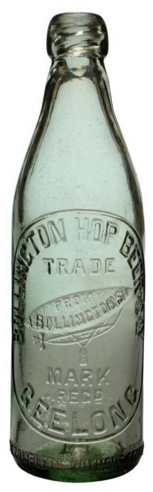 Bollington Hop Beer Geelong Airship Bottle