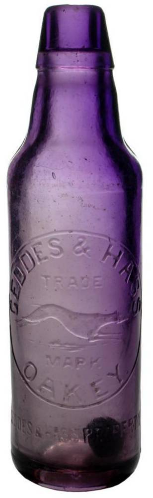Geddes Hass Oakey Greyhound Purple Lamont Bottle