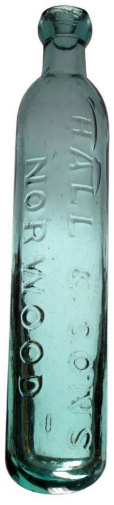 Hall Sons Norwood Maugham Patent Bottle
