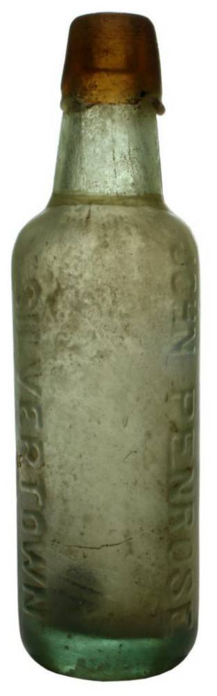 Penrose Silvertown Amber Lip Lamont Patent Bottle