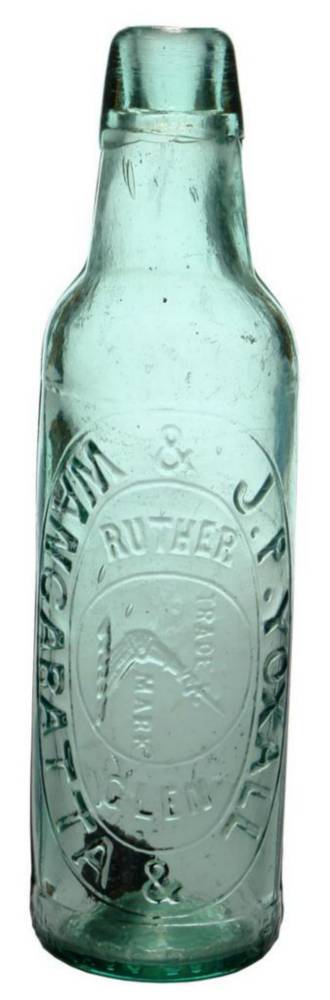 Yoxall Wangaratta Rutherglen Lamont Patent Bottle