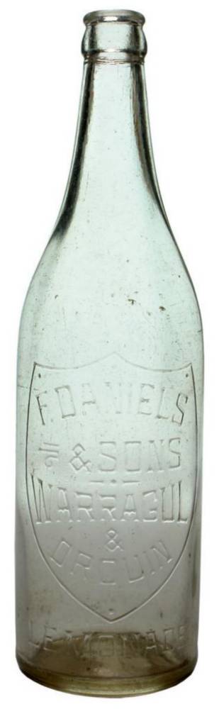 Daniels Warragul Drouin Crown Seal Old Bottle