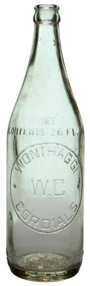 Wonthaggi Cordials Gippsland Crown Seal Bottle