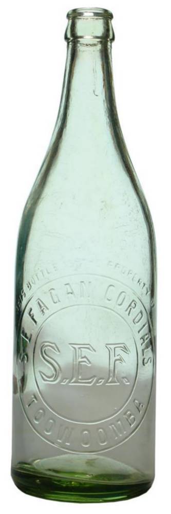 Fagan Cordials Toowoomba Crown Seal Bottle