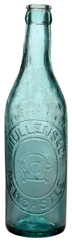 Mullens Newcastle Crown Seal Lemonade Bottle