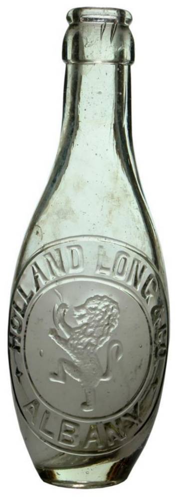 Holland Long Albany Lion Crown Seal Skittle Bottle