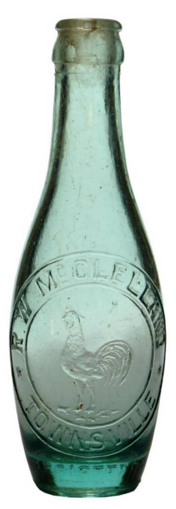McClelland Townsville Rooster Crown Seal Skittle Bottle