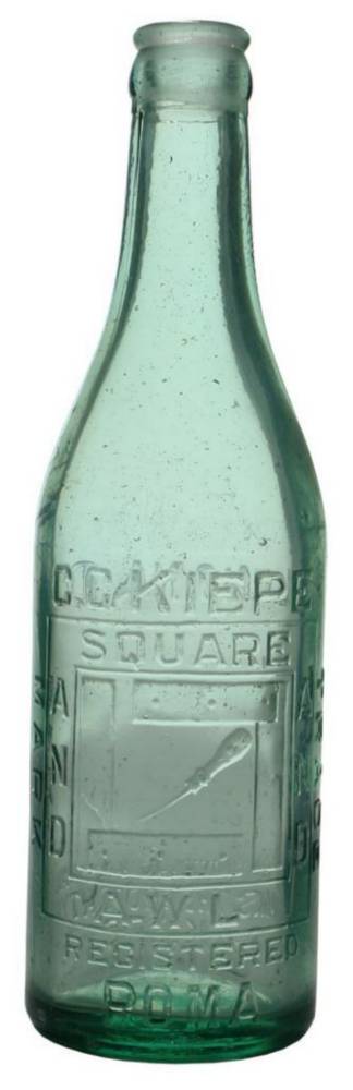Kiepe Roma Square Awl Crown Seal Bottle