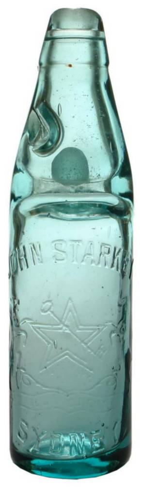 John Starkey Sydney Star Key Codd Bottle