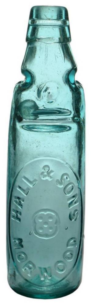 Hall Sons Norwood Reliance Patent Bottle
