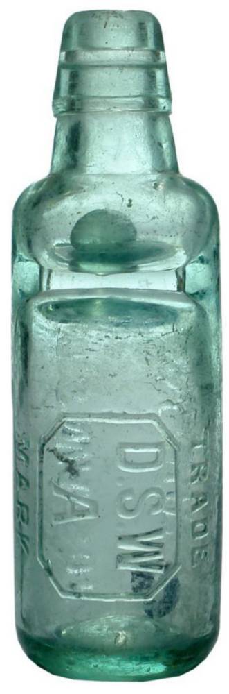 Watson Albury Antique Codd Marble Bottle