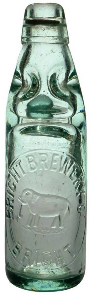Bright Brewery Elephant Dobson Codd Marble Bottle