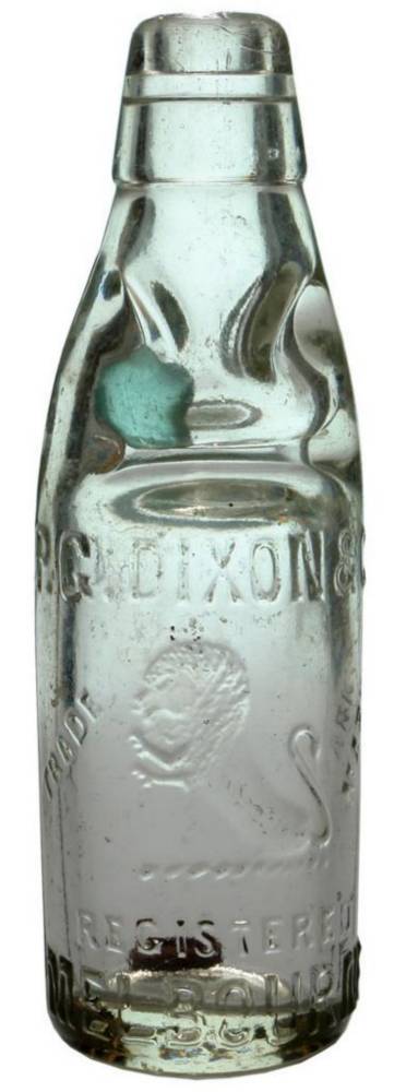 Dixon Melbourne Lion Niagara Codd Bottle