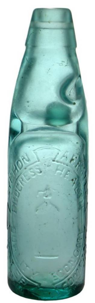 Syphon Aerated Water Company Sydney Codd Bottle