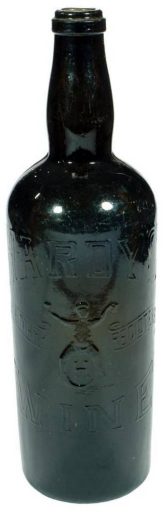 Hardy's Wines Bacchus Barrel Port Bottle