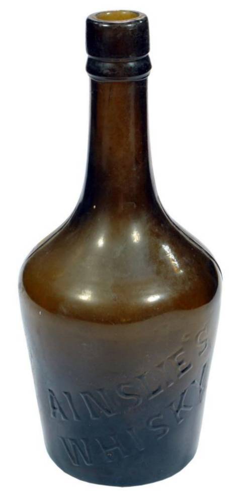 Ainslie's Whisky Antique Bottle