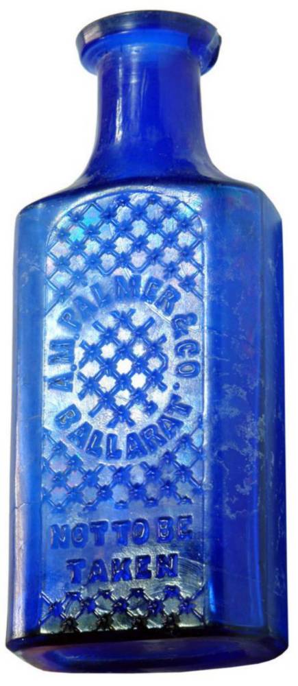 Palmer Ballarat Cobalt Blue Bottle