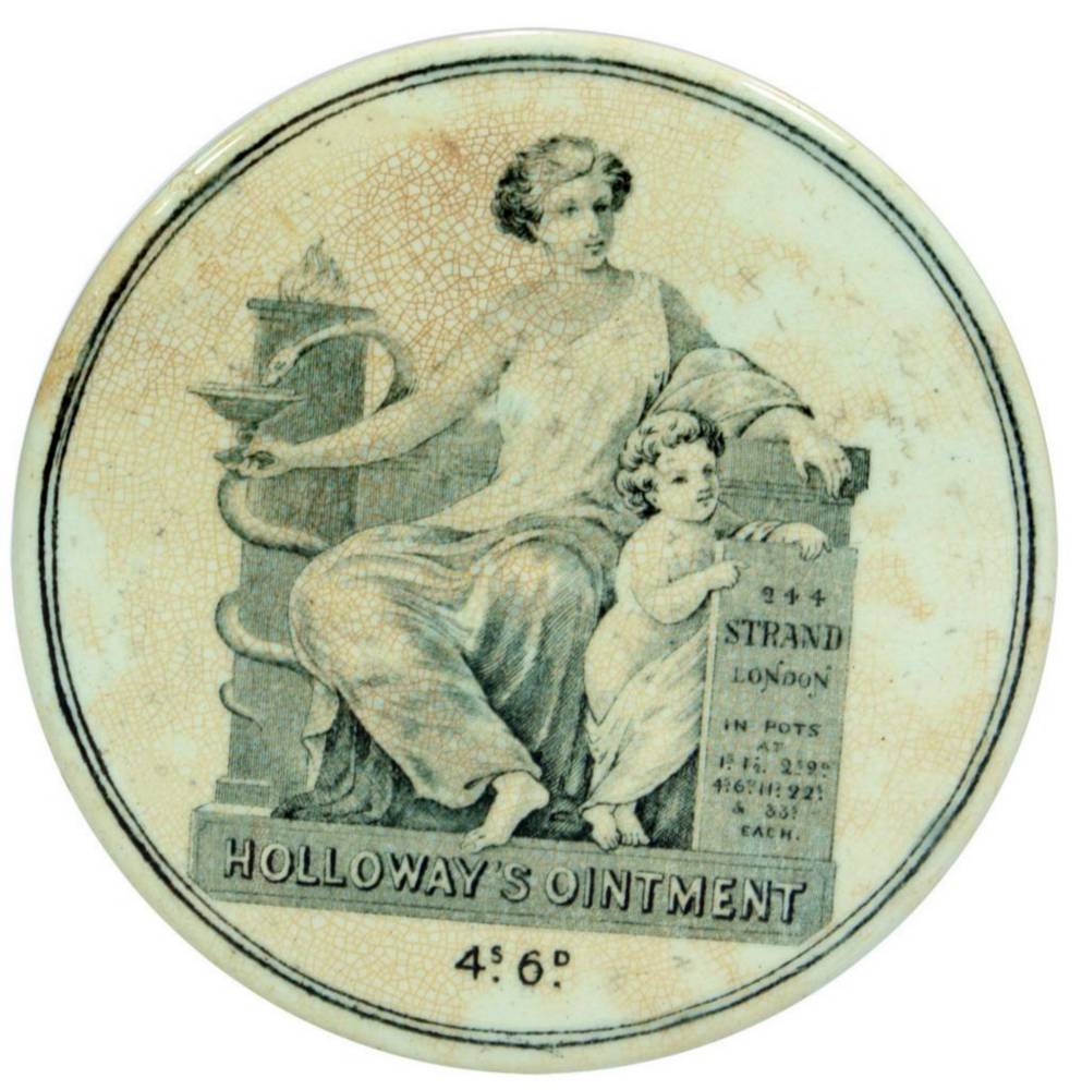 Holloway's Ointment Pot Lid