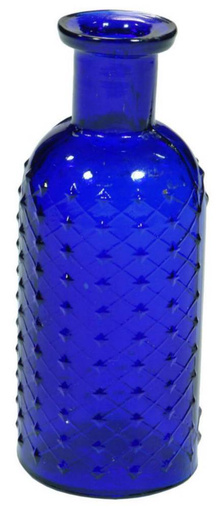 Lattice Poison Cobalt Blue Bottle