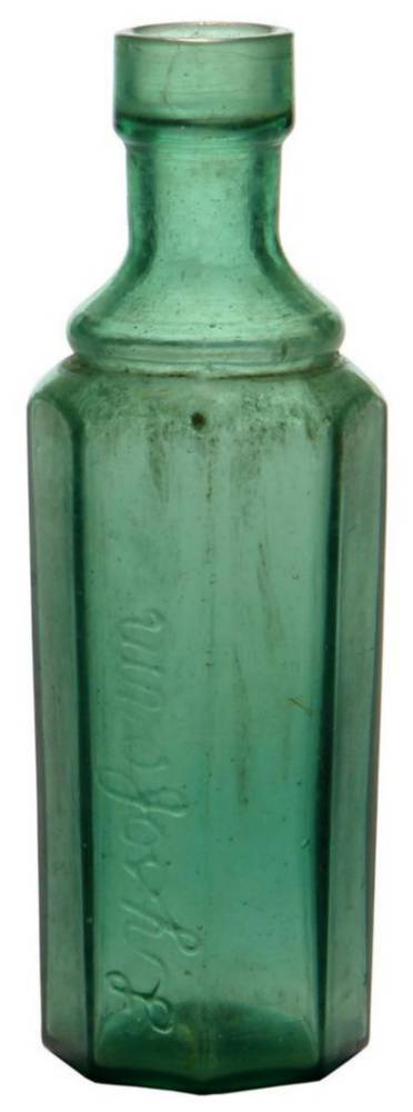 Lysofrom Green Glass Bottle