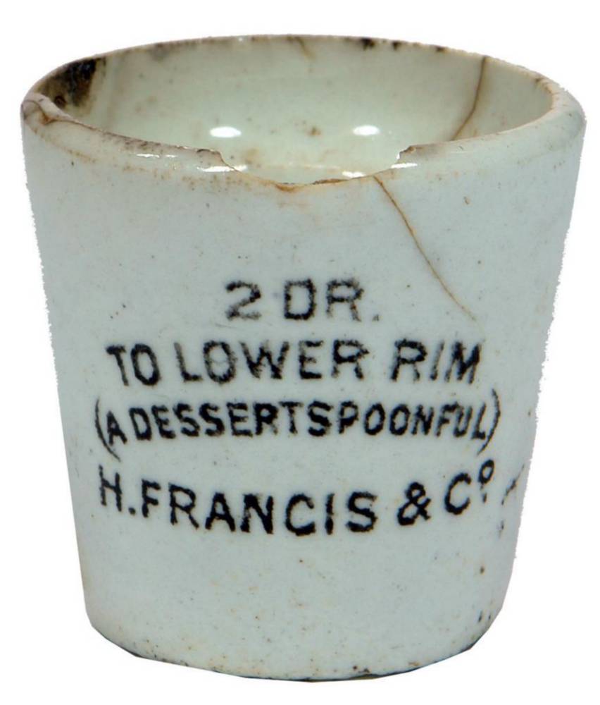Francis Dessertspoonful Ceramic Dose Cup