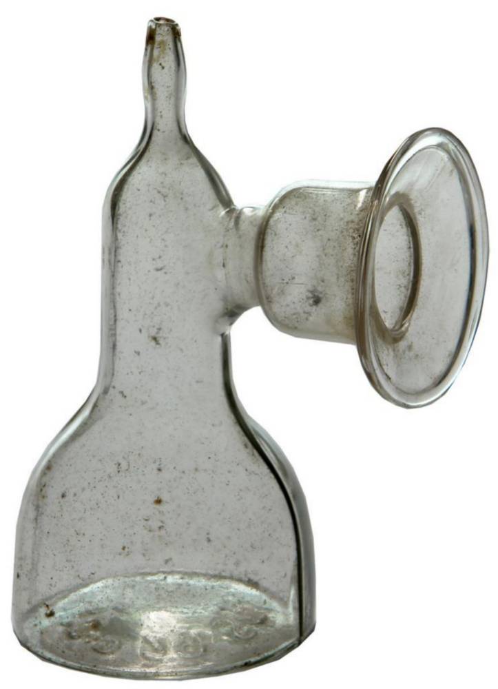 Glass Antique Breast Pump