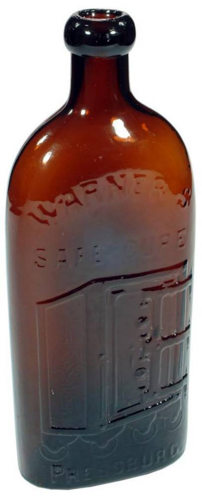 Warner's Safe Cure Pressburg Bottle