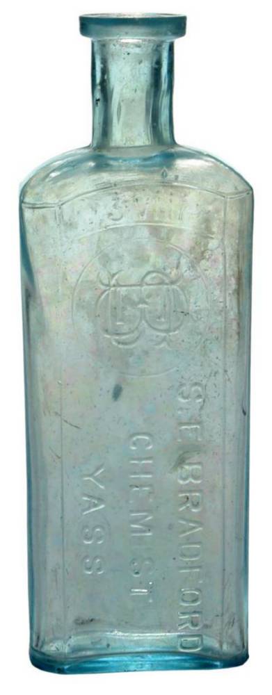 Bradford Yass Old Chemist Prescription Bottle