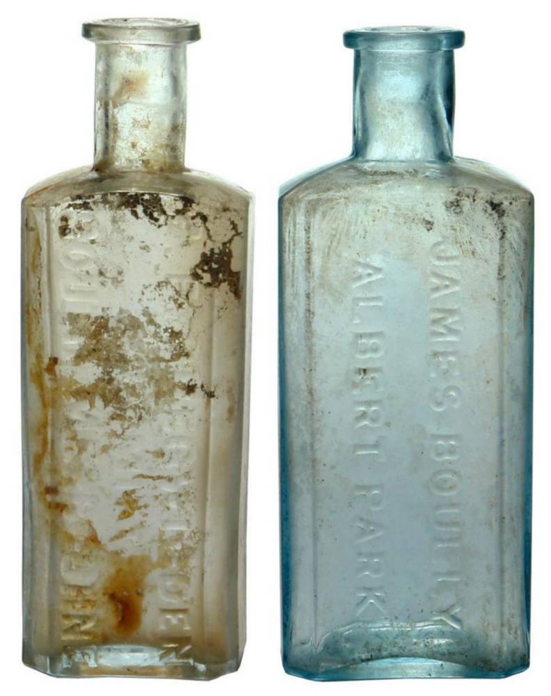 Collection Melbourne Suburban Chemist Bottles