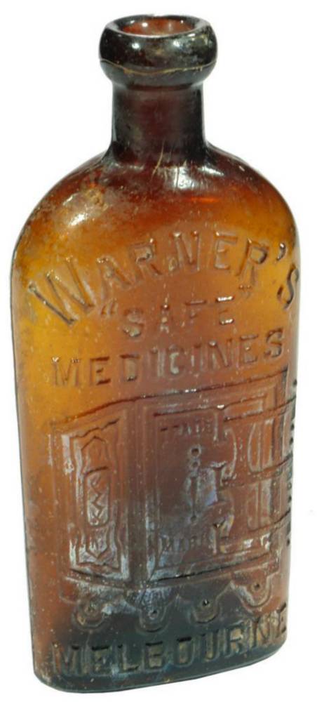 Warner's Safe Medicines Melbourne Half Pint Bottle