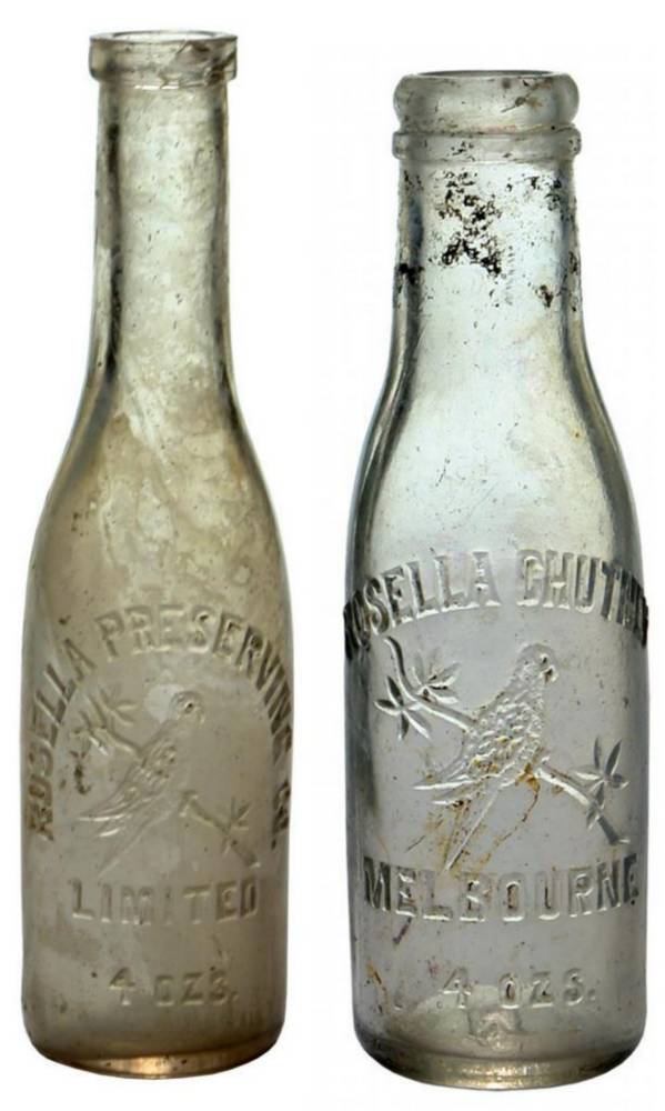 Pair Rosella Sample Bottles