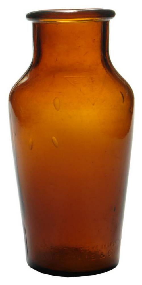 Tremaine Estee Brand Amber Bottle