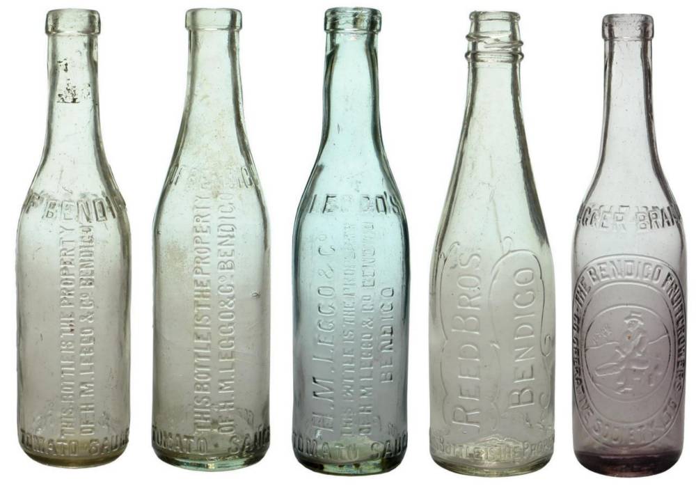 Collection Bendigo Sauce Bottles