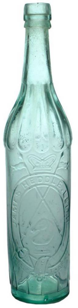 James Heddle Leith Antique Vinegar Bottle