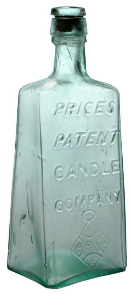Prices Patent Candle Company Aqua Bottle