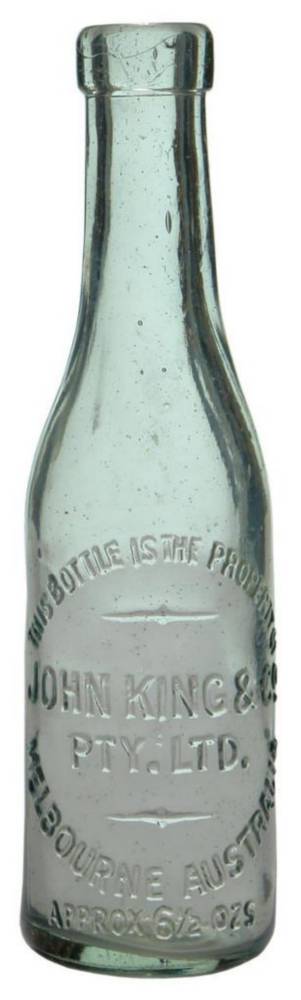 John King Melbourne Sample Sauce Bottle