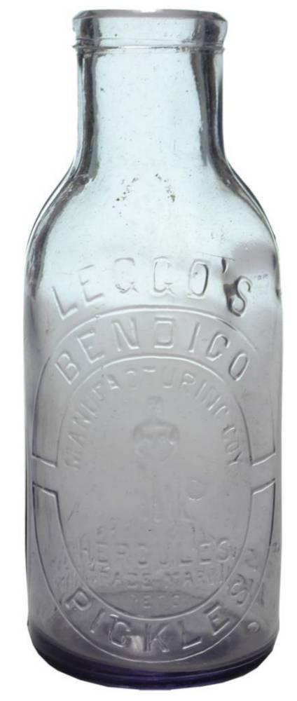 Leggo's Bendigo Hercules Pickle Jar