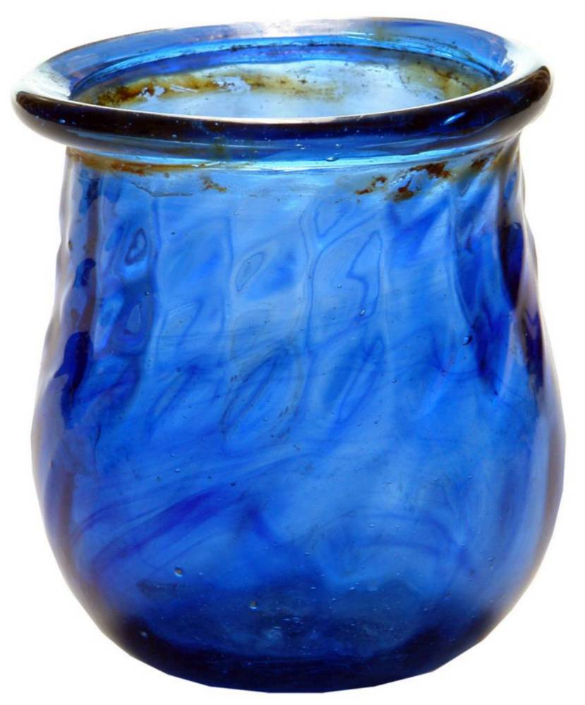 Cobalt Blue Glass Jar Fairy Light